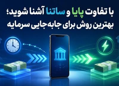 با تفاوت پایا و ساتنا آشنا شوید؛ برترین روش برای جابه جایی سرمایه با تفاوت پایا و ساتنا آشنا شوید؛ برترین روش برای جابه جایی سرمایه